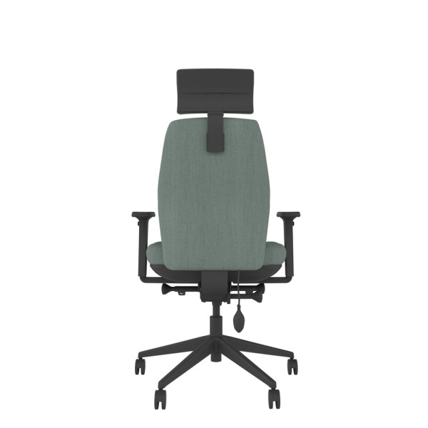 Solo Medium Back Large Seat Chair with Headrest